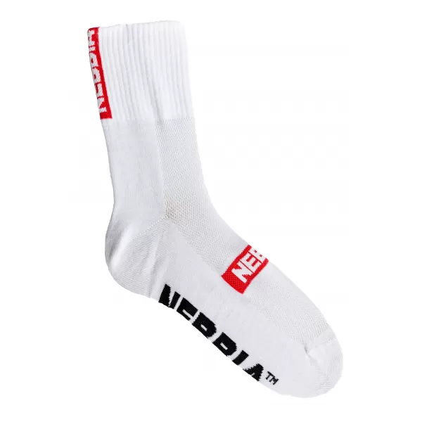  EXTRA MILE” nogavice crew 103 WHITE Nebbia 