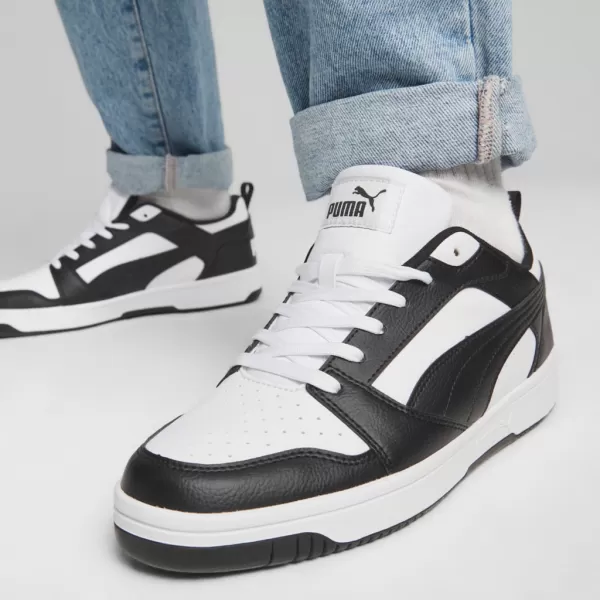  Škornji PUMA REBOUND V6 LOW 392328-01 BELA 