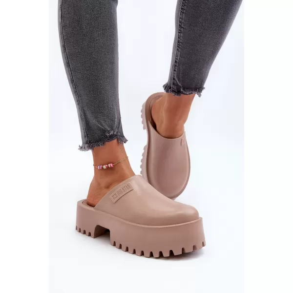  Ženski natikači BIG STAR NN274016 BEŽ Big Star Shoes 