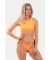 Oranžen zgornji del bikini bandeau z eno ramo - zgornji del 449 ORANGE Nebbia