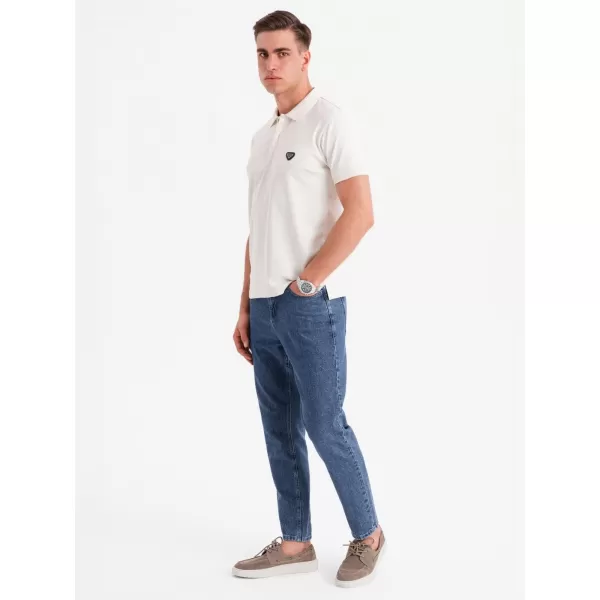  Moška T -majica OMBRE OM-POSS-0148 BELA 