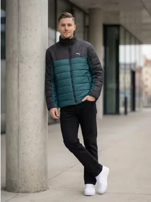 Moška jakna PUMA ESS PADDED JACKET 685210-75 ZELENA