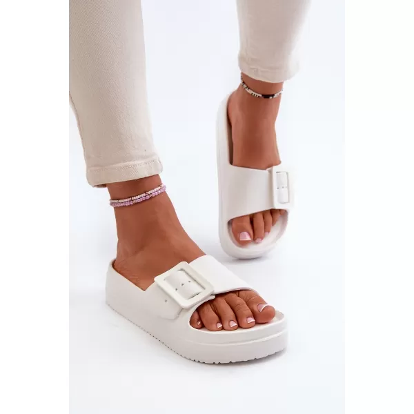  Ženski natikači BIG STAR NN274A661 WHITE Big Star Shoes 