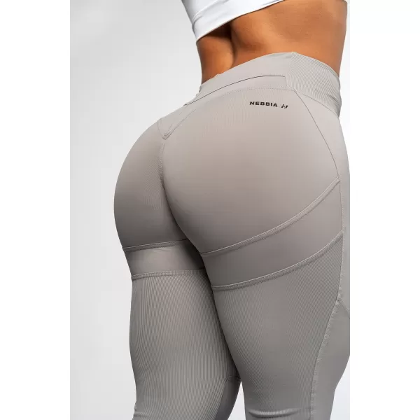  Oblikujoče pajkice z visokim pasom GLUTE PUMP 247 SIVA Nebbia 