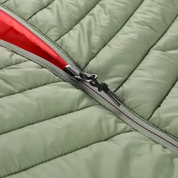  Ženska dvostranska jakna ALPINE PRO EROMA ZELENA 