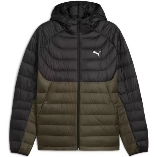  Moška jakna PUMA PACKLITE HOODED DOWN JACKET 685221-70 ZELENA 