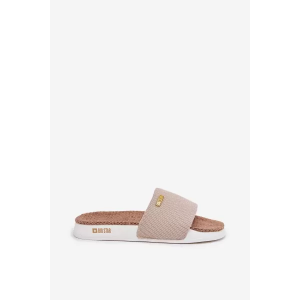  Ženski natikači BIG STAR RR274A102 BEIGE Big Star Shoes 