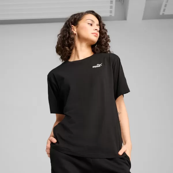  Srajca PUMA ESS TAPE RELAXED TEE 685009-01 ČRN 