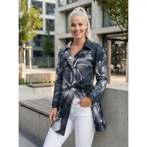  Ženska vrhunska jakna ALTISPORT VOJ/ALW102MI05 ČRNO-BELO 