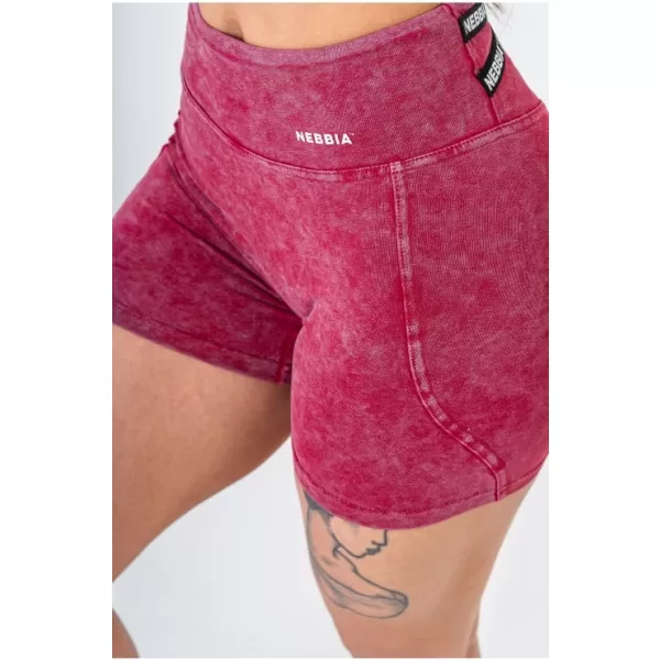  Prane kratke hlače z visokim pasom HERITAGE 780 RED Nebbia 