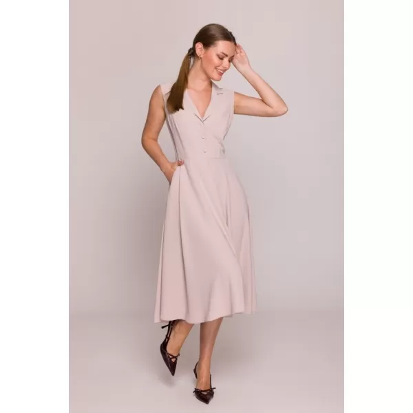  Obleka STYLOVE S409 BEŽ 