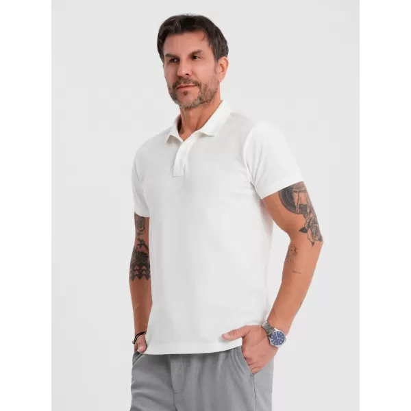  Moška T -majica OMBRE OM-POSS-0103 ECRU 