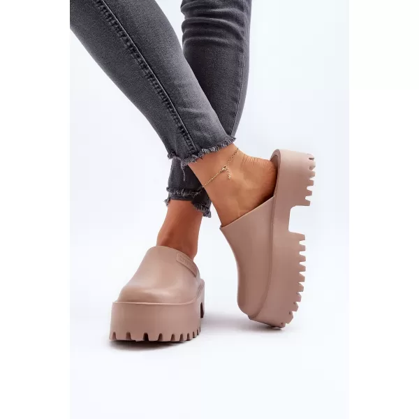  Ženski natikači BIG STAR NN274016 BEŽ Big Star Shoes 