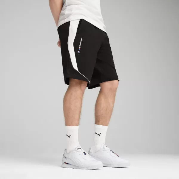  Kratke hlače PUMA BMW MMS SWEAT SHORTS 630618_01 PUMA ČRNA 