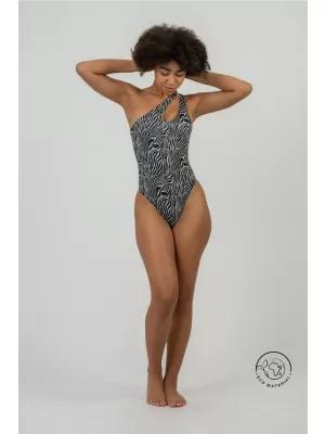 FORTALEZA Monokini - zebra 735 BELA Nebbia