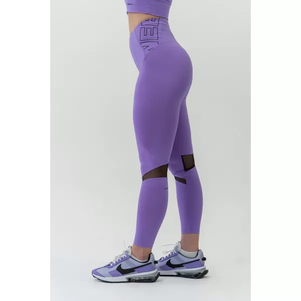 FIT Activewear pajkice z visokim pasom 443 LILA Nebbia 