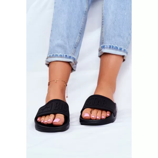  Modni ženski natikači BIG STAR DD274A271 BLACK Big Star Shoes 