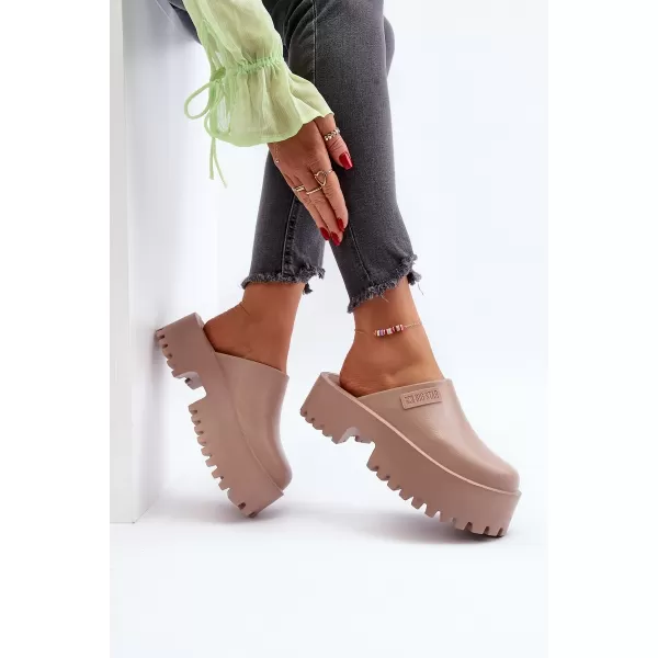  Ženski natikači BIG STAR NN274016 BEŽ Big Star Shoes 