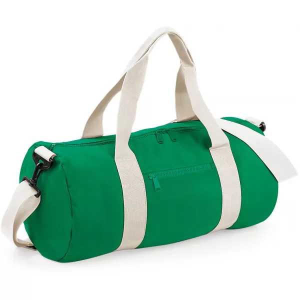  | BG 140 KELLY GREEN/OFF WHITE BagBase 