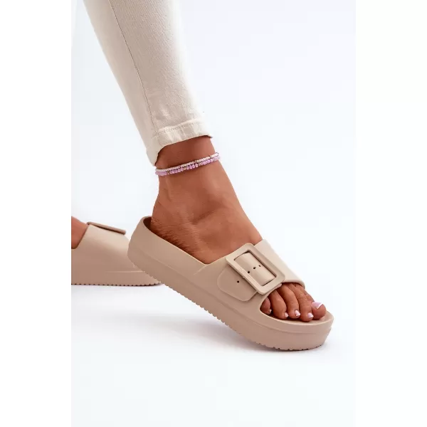  Ženski natikači BIG STAR NN274A666 BEIGE Big Star Shoes 