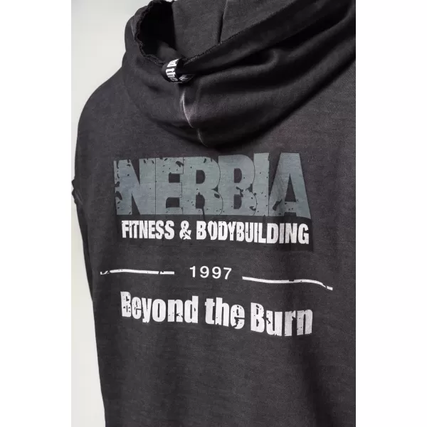  Sprana jopica z zadrgo GYM BRO 362 ČRNA Nebbia 