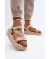 Ženski sandali BIG STAR NN274A528 BEŽ Big Star Shoes