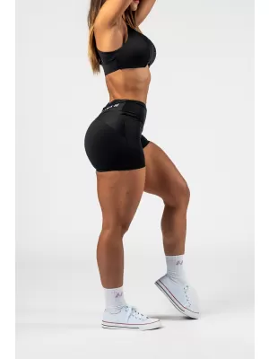 Kratke hlače za oblikovanje s pasom v obliki črke V STRONG BEAUTY 428 BLACK Nebbia