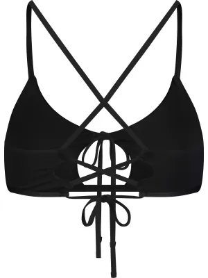 Ženski bikini - zgornji del NORDBLANC NBSSS8211 ČRN