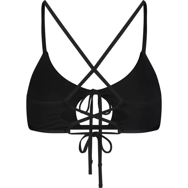  Ženski bikini - zgornji del NORDBLANC NBSSS8211 ČRN 