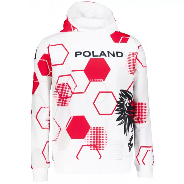  Moški vrhunski funkcionalni pulover ALTISPORT VOJ/ALM036PL/MI01 HEKSA-WHT 
