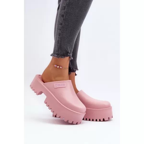  Ženski natikači BIG STAR NN274020 PINK Big Star Shoes 