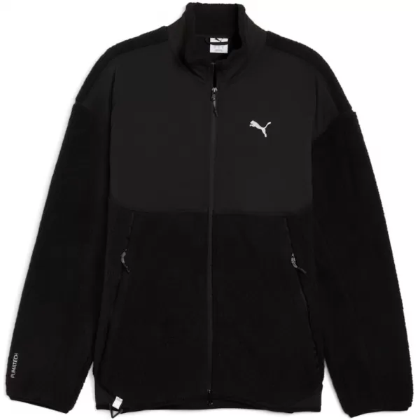  Moška jakna PUMA TECH SOFT TECH RELAXED SHERPA JACKET 632104-01 ČRNA 