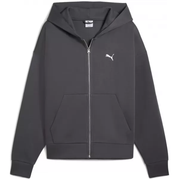  Moška jopica PUMA WARDROBE ESS BOXY FULL-ZIP HOODIE DK 632066-44 SIVA 