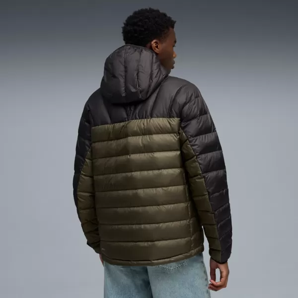  Moška jakna PUMA PACKLITE HOODED DOWN JACKET 685221-70 ZELENA 