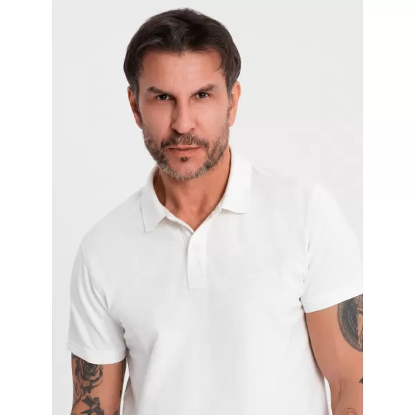  Moška T -majica OMBRE OM-POSS-0103 ECRU 