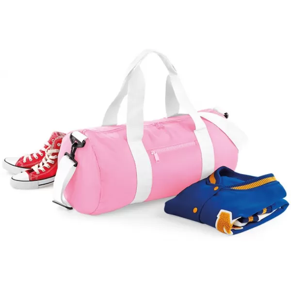  | BG 140 CLASSIC PINK/WHITE BagBase 