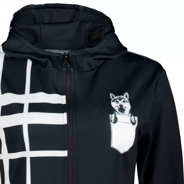  Ženski vrhunski funkcionalni pulover z zadrgo ALTISPORT VOJ/ALW098MI02 SHIBA 