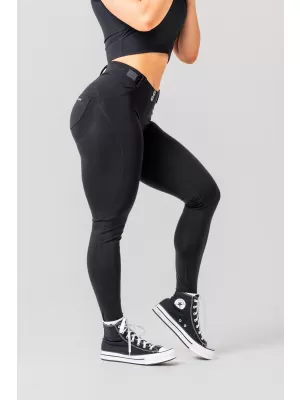 Bubble Butt Leggings 2.0 MAXIMUM PUSH-UP 306 ČRNE Nebbia