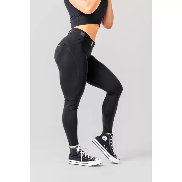  Bubble Butt Leggings 2.0 MAXIMUM PUSH-UP 306 ČRNE Nebbia 