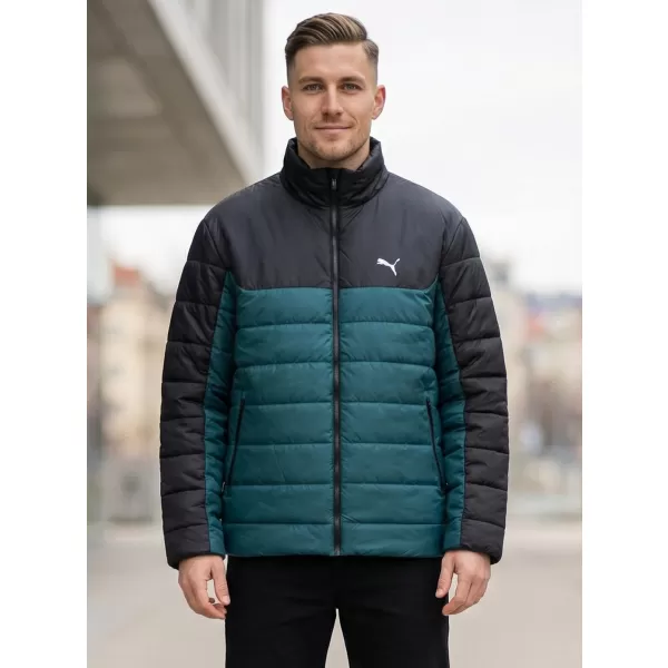  Moška jakna PUMA ESS PADDED JACKET 685210-75 ZELENA 