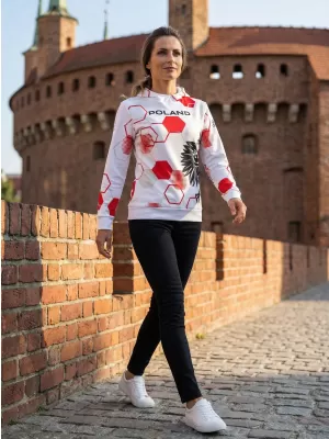 Ženski vrhunski funkcionalni pulover ALTISPORT VOJ/ALW036PL/MI01 HEKSA-WHT