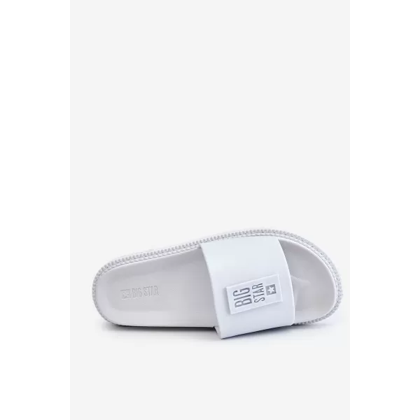  Ženski natikači BIG STAR LL274428 WHITE Big Star Shoes 