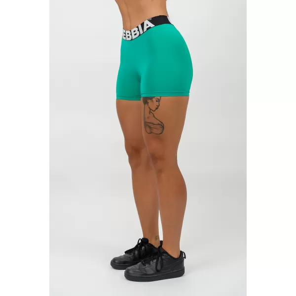  Fitnes kratke hlače z visokim pasom GLUTE PUMP 240 GREEN Nebbia 