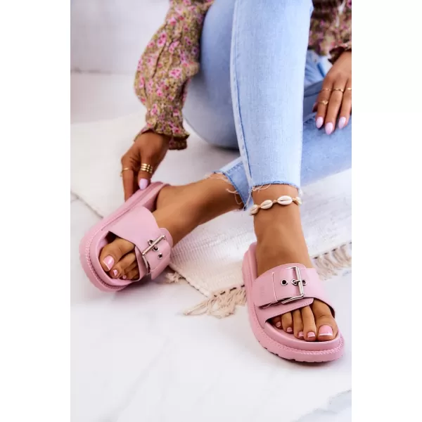  Modni ženski natikači BIG STAR JJ274A308 PINK Big Star Shoes 