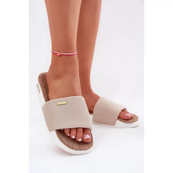  Ženski natikači BIG STAR RR274A102 BEIGE Big Star Shoes 