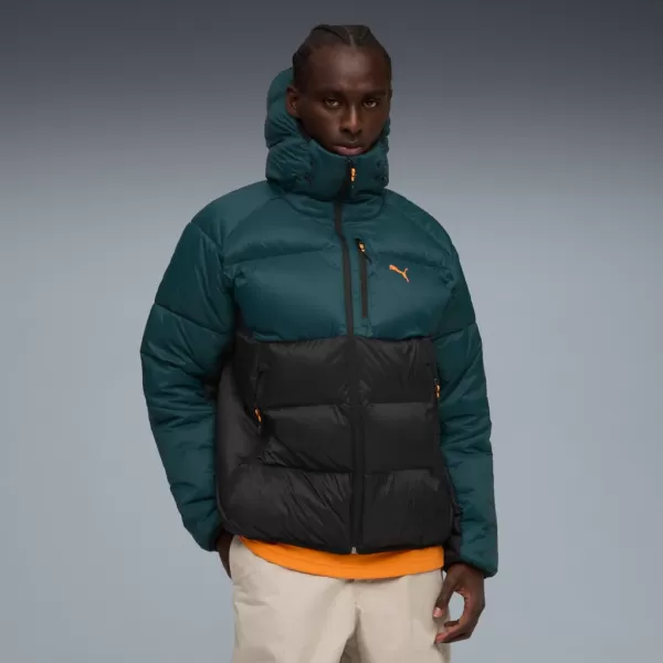  Moška jakna PUMA TECH PRIMALOFT PUFFER JACKET 632165-75 ZELENA 