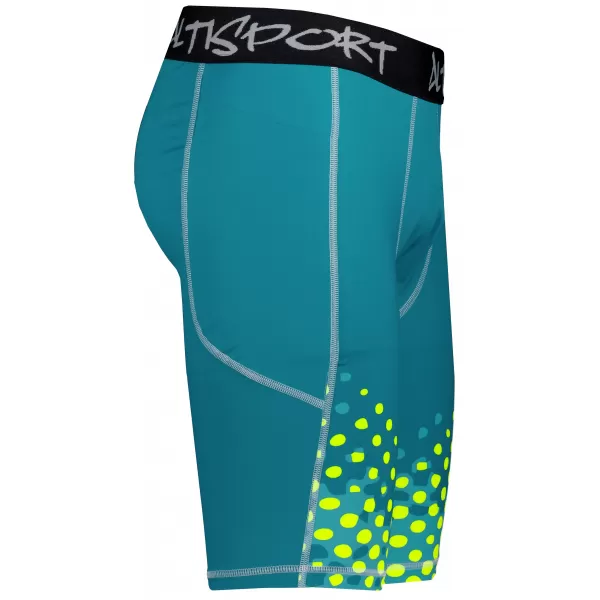  Moške športne pajkice nad koleni premium ALTISPORT VOJ/ALM109LEG02 SMARAGDNO-FLUO 