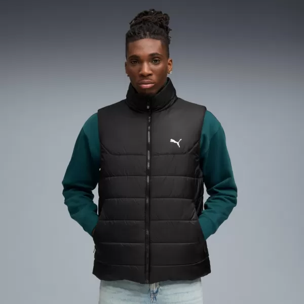  Moška jakna PUMA ESS PADDED VEST 685209-01 ČRNA 