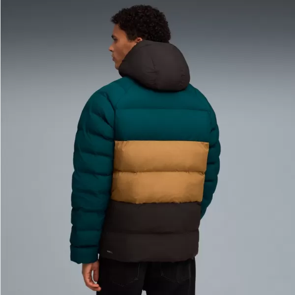  Moška jakna PUMA MONO HOODED JACKET 688367-75 ZELENA 