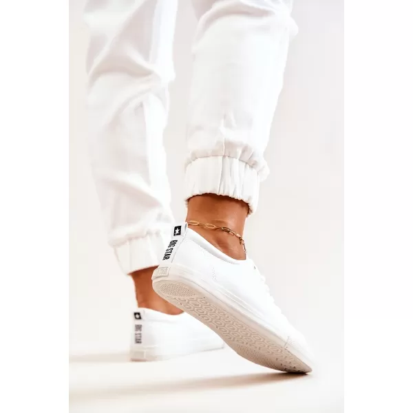  Ženske usnjene superge BIG STAR JJ274311 WHITE Big Star Shoes 